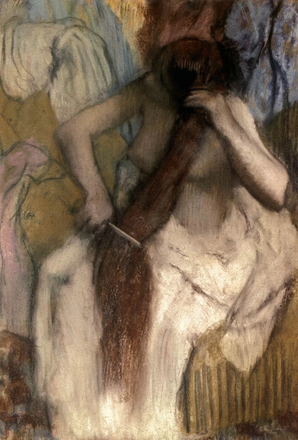 Donna che si pettina i capelli - Musée d'Orsay, Paris